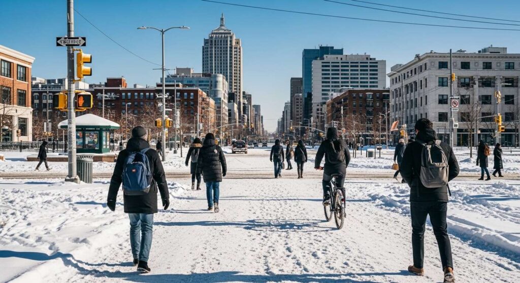 Mobilité douce en hiver : comment se déplacer en toute sécurité malgré la neige et le verglas ?