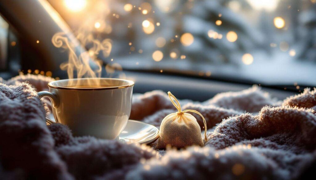 Laisser un sachet de thé dans votre voiture peut tout changer en hiver : voici pourquoi