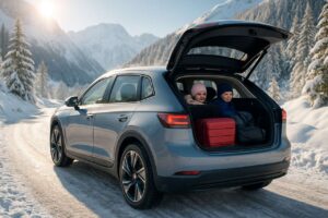 Froid, coffre plein, enfants à l’arrière : les voitures électriques sont-elles vraiment taillées pour voyager l’hiver ?