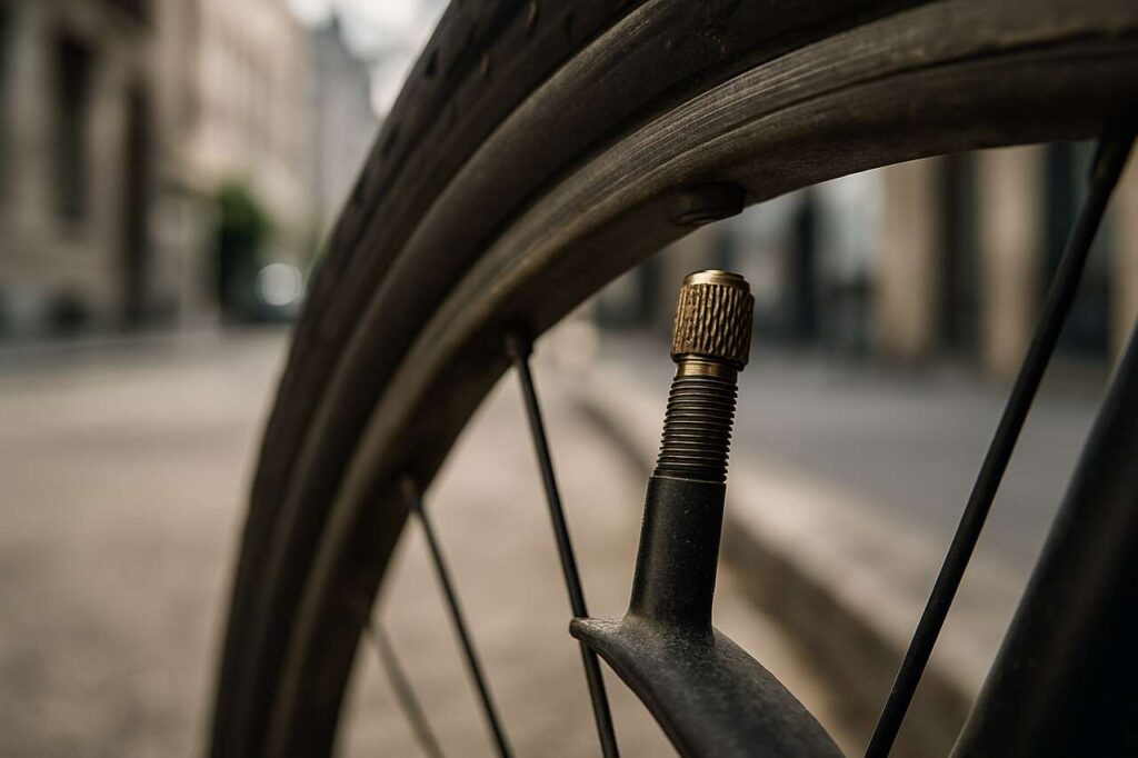 Cette nouvelle valve vélo veut régler un problème vieux de plus d’un siècle